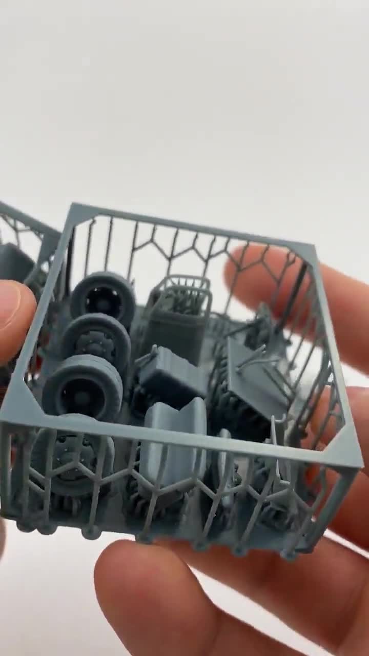 シボレー 3809 - アメリカ軍スケール WW2 車両 民間汎用輸送トラック 1
